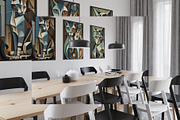 Cats wall art | Cats art print | set, a Decorative Illustration by TaKong Magics (Thumbnail 2 of 5)
