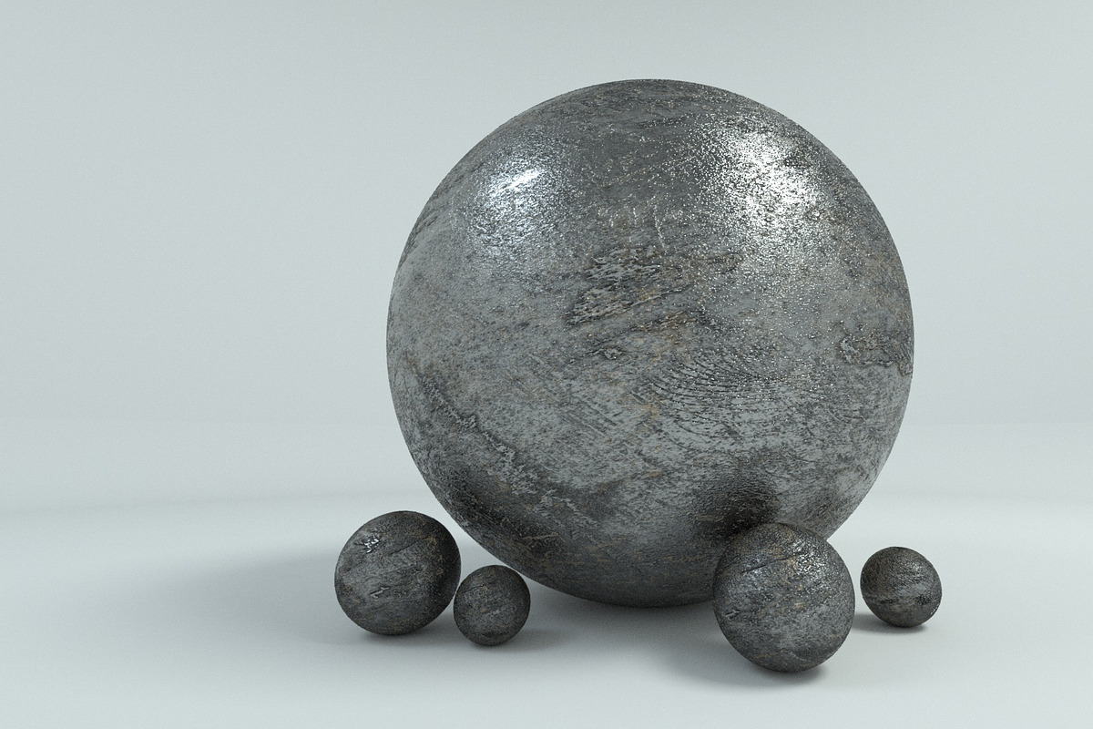 11 Chrome Materials for C4D Octane, a 3D by 3DTreatment (Photo 8 of 14)