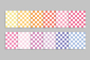 Rainbow Checkers Seamless Patterns, a Pattern Graphic by Running With Foxes (Thumbnail 3 of 8)