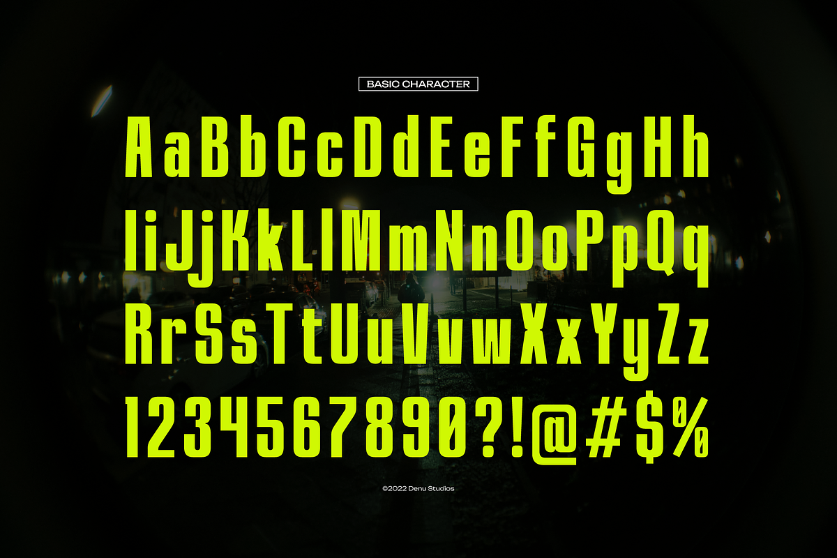 Metroway | Bold Condensed Sans, a Sans Serif Font by Denustudios (Photo 10 of 12)