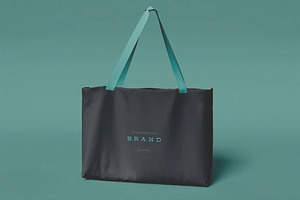 Shopping Bag Mockup, a Packaging Mockup by skybluecreative