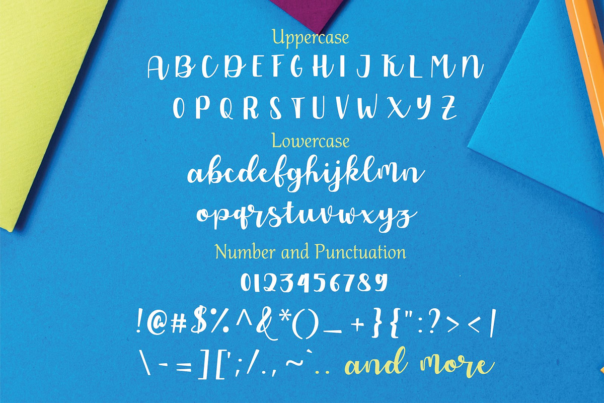 Allyca - Font Family preview 3