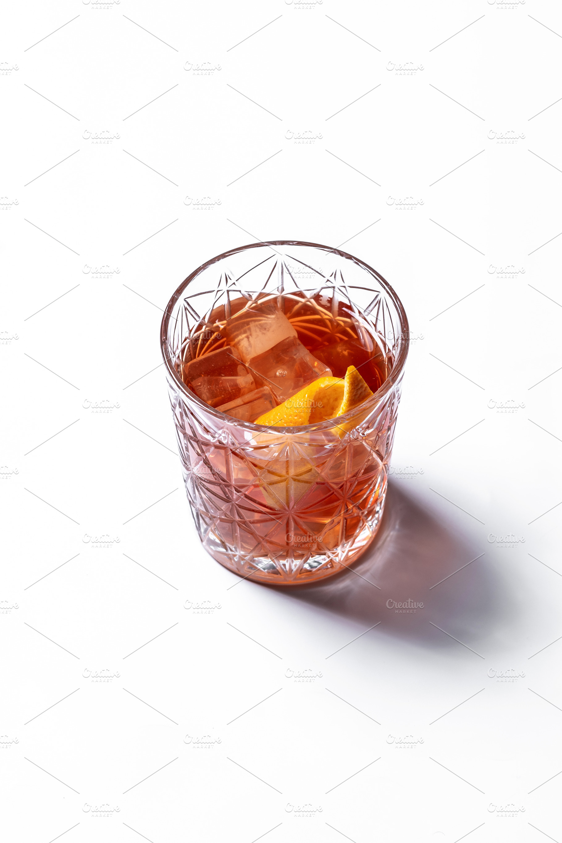 Old Fashioned Cocktail with Orange Peel, a Food & Drink Photo by etorres69