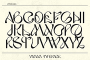 VIVANA | Modern Display, a Sans Serif Font by Alif Devan R. (Thumbnail 8 of 12)