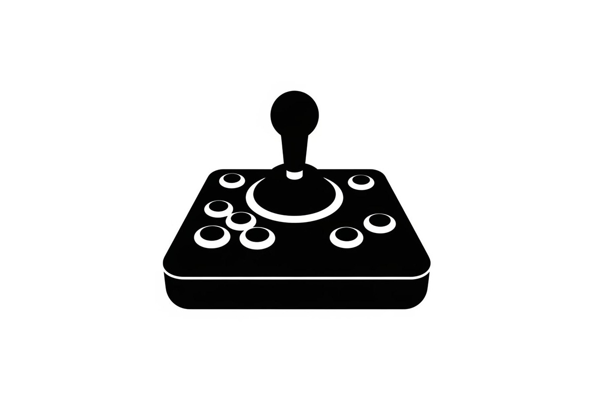 50 Retro Gaming Joystick Vector Bund, an Illustration by Creativeshirt (Photo 14 of 51)