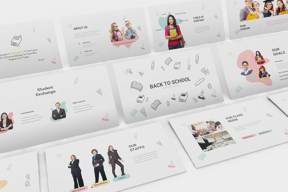 Back To School Powerpoint Template, a Presentation Template by ...