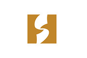 HS or SH Logo, a Branding & Logo Template by ganuDESIGN (Thumbnail 1 of 3)