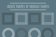 Editable greek meander brushes, a Brush Add-On by ekmelica (Thumbnail 6 of 6)
