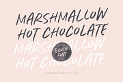 Marshmallow Hot Chocolate, a Font by Nicky Laatz (Thumbnail 1 of 9)