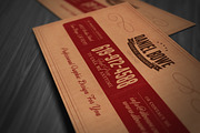 Vintage or Retro Business Card, a Business Card Template by Cruzine (Thumbnail 2 of 3)