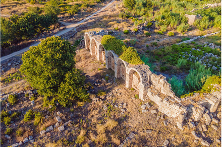 Ruins of the ancient Lycian city, an Architecture Photo by Elizaveta Galitskaya