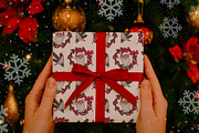 Christmas Vintage Vector Collection, a Seasonal Illustration by DiashaArt (Thumbnail 10 of 17)