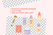 Skincare and Beauty Routine, a Healthcare Illustration by Bielousova Art (Thumbnail 3 of 8)