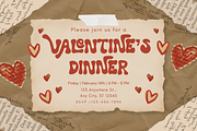 Retro Lovey - Valentine’s Day font, a Handwritten Font by Brown Cupple (Thumbnail 5 of 8)