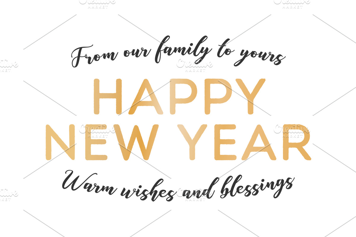 Holiday Christmas Vector Text Set, an Object Graphic by LineByLine (Photo 4 of 4)