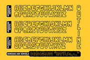 Odd Font | Wobbly Blocky Font, a Sans Serif Font by HeyAidan (Thumbnail 3 of 6)