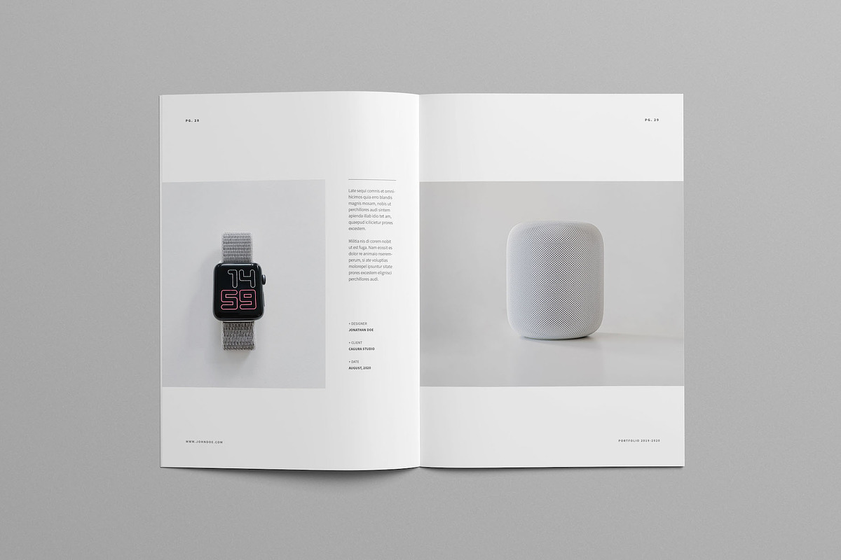 Minimal Portfolio, a Brochure Template by Meenom Templates (Photo 18 of 20)