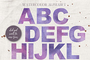 Floral Watercolor Graphics Set, a Texture Illustration by Honey & Jazz Co. (Thumbnail 12 of 14)