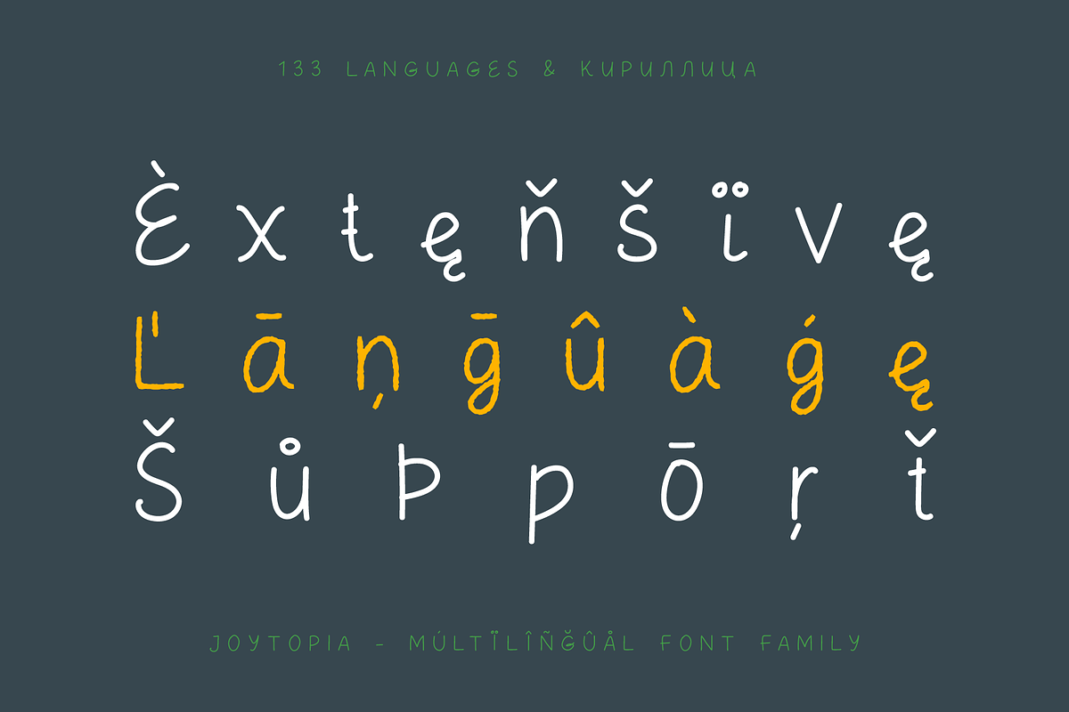 Joytopia Handwritten Typeface, a Script Font by alpercakici (Photo 2 of 10)