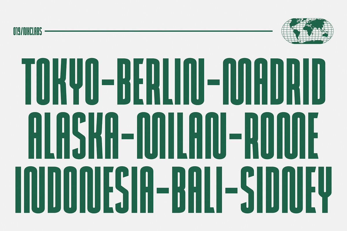 NEWCAPS - Bold Condensed Headline, a Sans Serif Font by Enxyclo Studio (Photo 2 of 11)