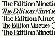 The Edition Nineties | 11 Font Style, a Serif Font by IM Studio (Thumbnail 3 of 11)