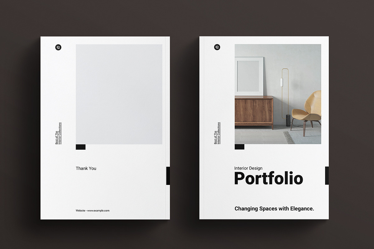 Interior Design Portfolio Template, a Brochure Template by E-Type (Photo 10 of 10)