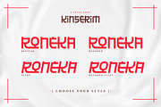 Kinserim - Korean Style Font, a Sans Serif Font by twinstd (Thumbnail 2 of 10)