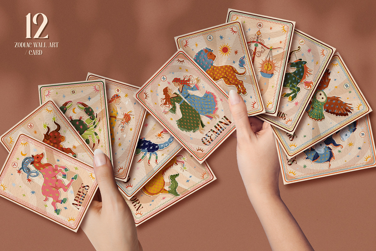 MAGICAL ZODIAC Collection, a Pattern Graphic by MSNTY STUDIOX (Photo 7 of 27)