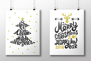 Christmas set with Santa Clauses, an Object Graphic by Holovei (Thumbnail 6 of 7)
