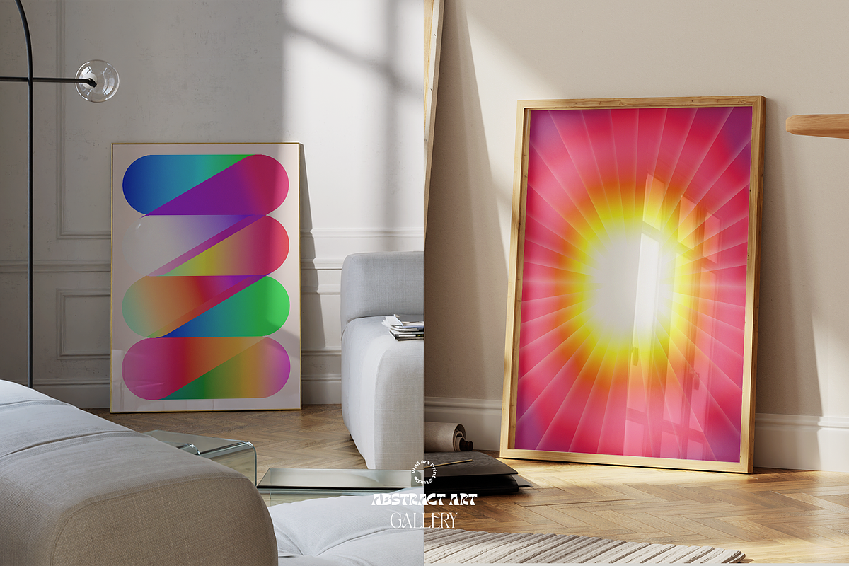 Abstract Art Bundle, a Graphic by Wall Art Print Studio (Photo 28 of 31)