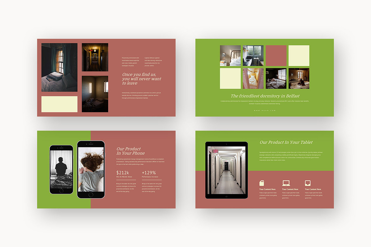 Huan : Hostel Business Powerpoint preview 7