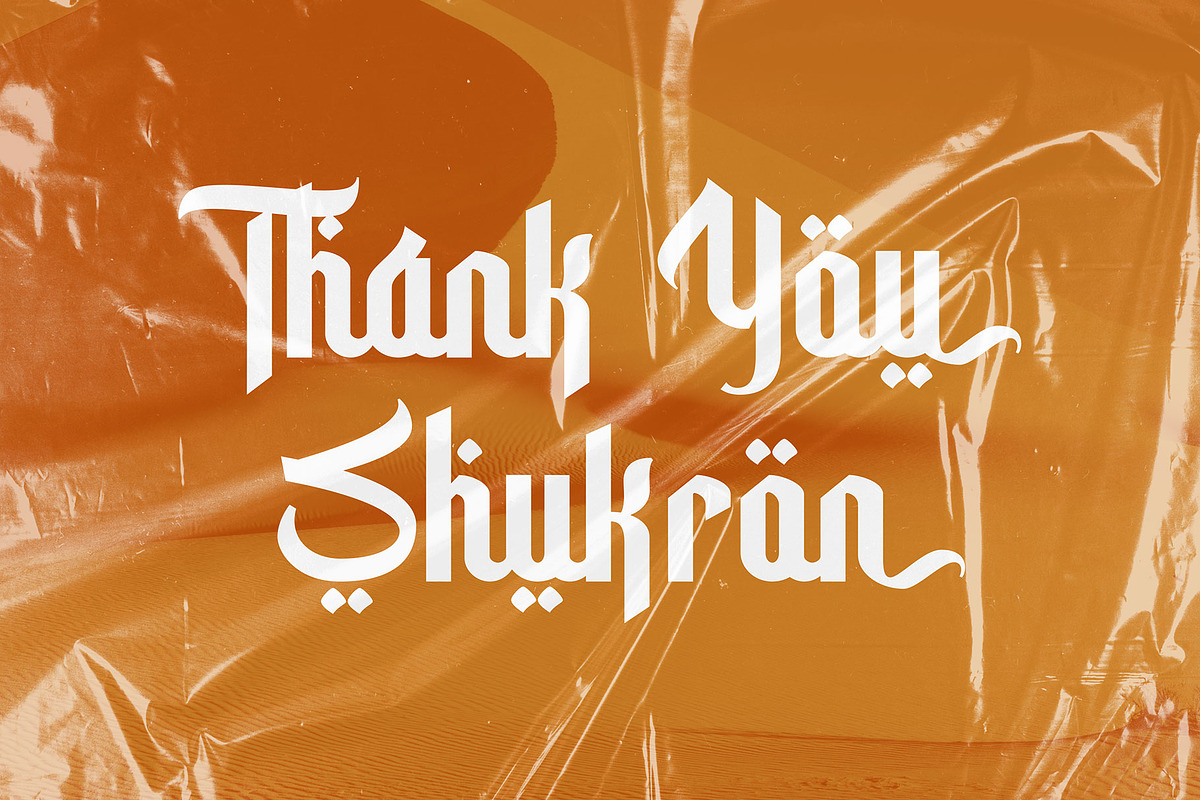 Hamzah, a Font by Omotu Studio (Photo 20 of 20)
