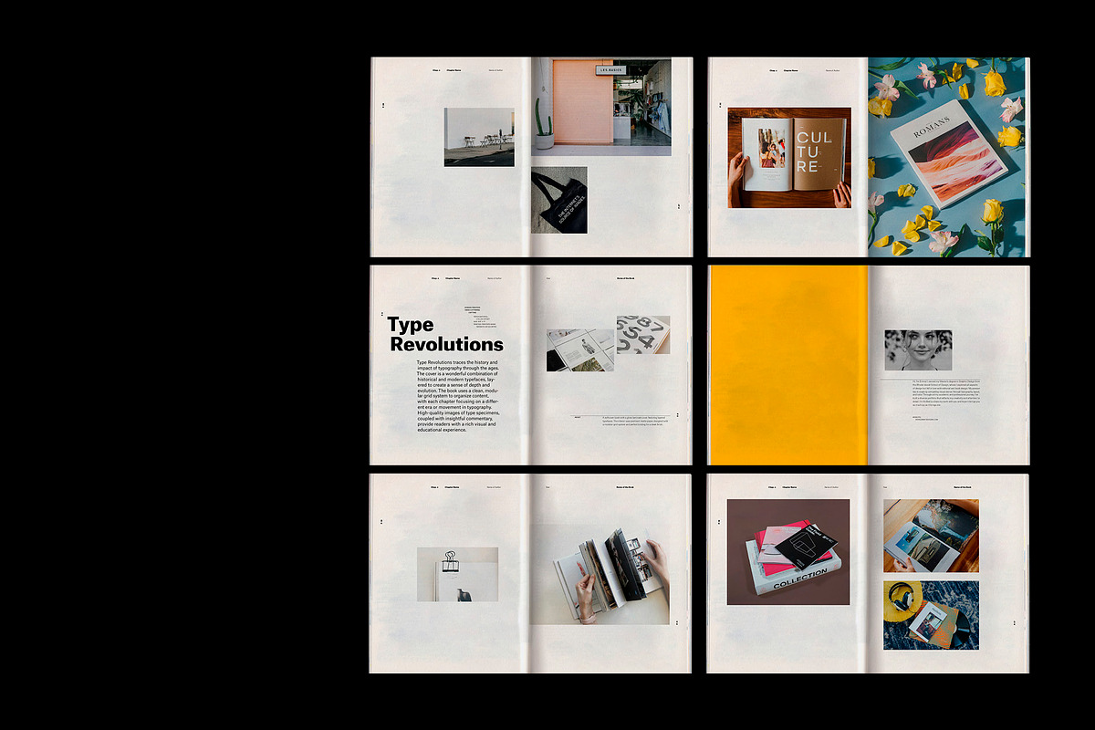 Modern Portfolio Template With Spine preview 2