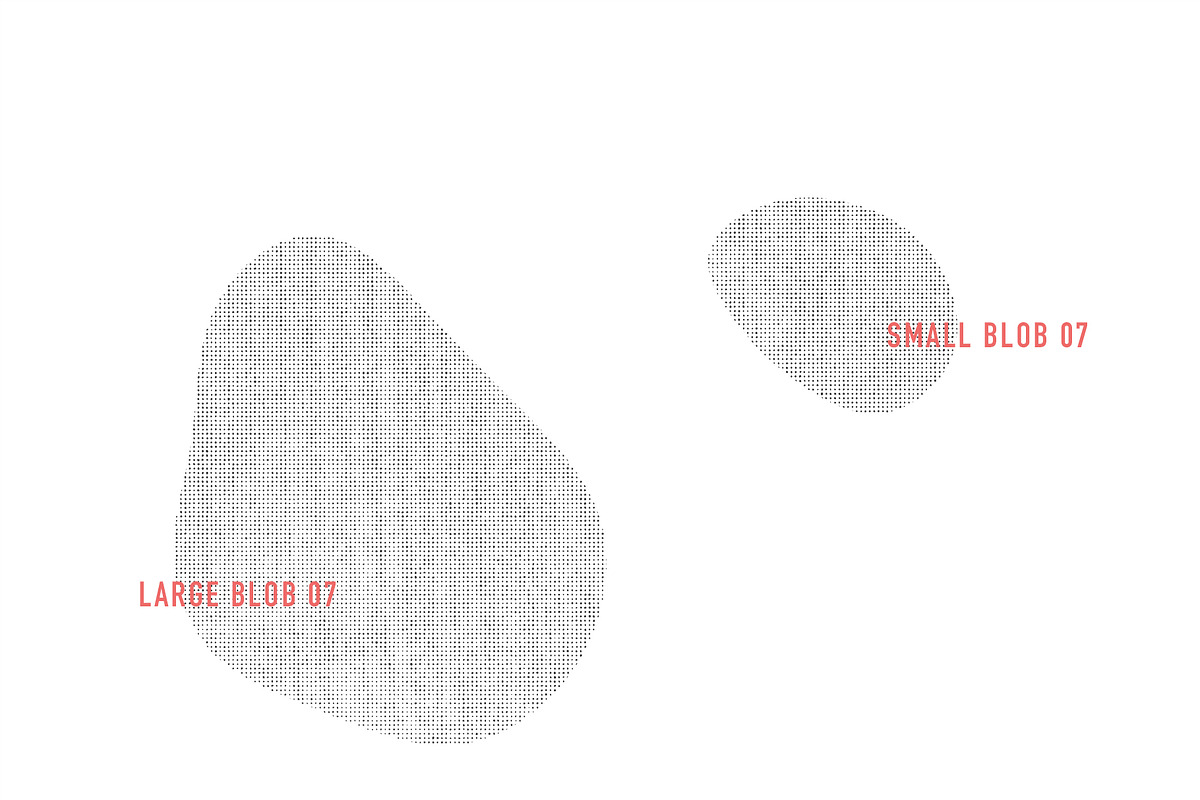 Halftone Blob Textures, a Texture Graphic by GhostlyPixels (Photo 11 of 14)
