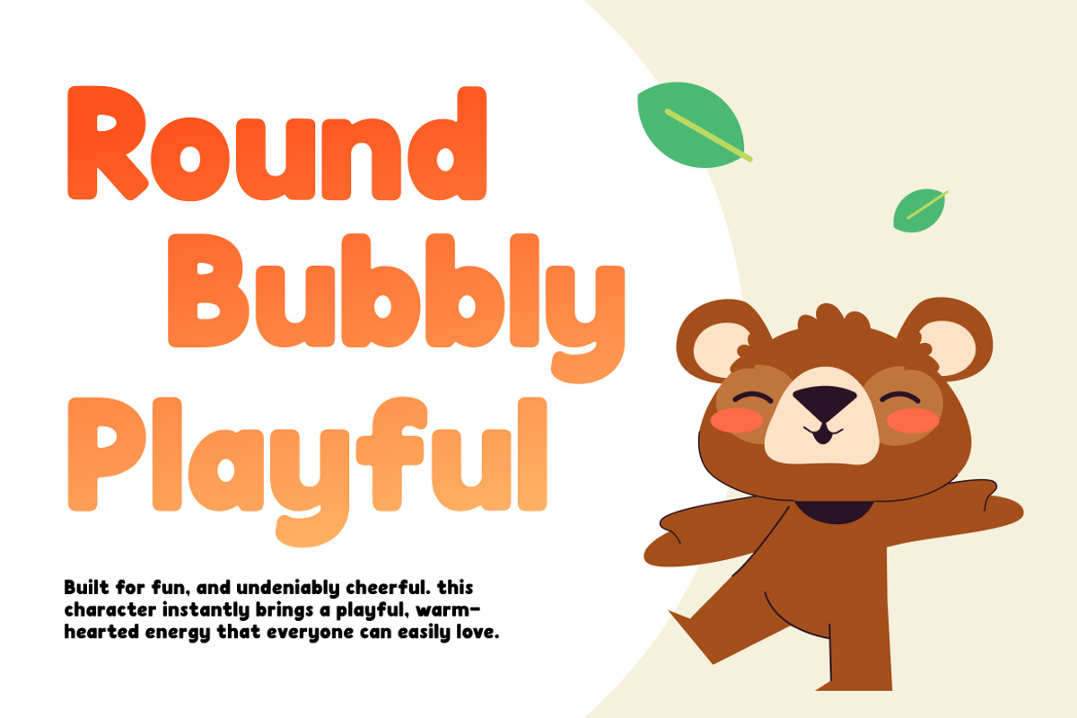 Toonyo Display Fun Font, a Sans Serif Font by Rasio Studio (Photo 3 of 7)