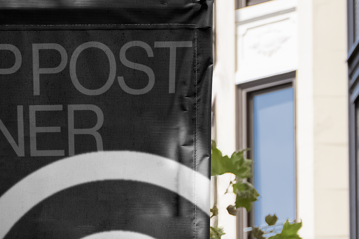 Lamp Post Banner mockup, an Advertising Mockup by ExplicitStudio (Photo 2 of 7)