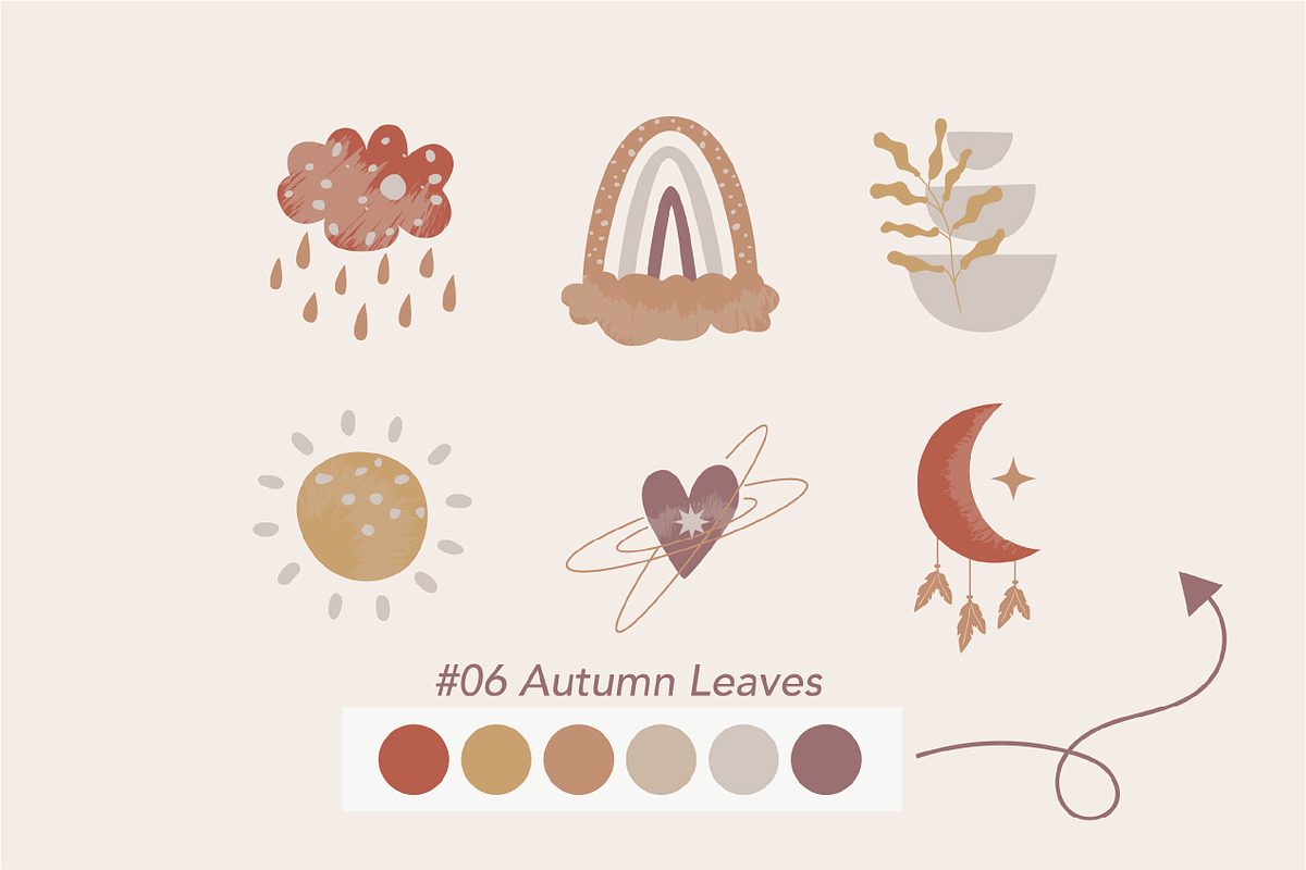 Boho Color Palettes, a Palette Add-On by Ellen Carty Design (Photo 10 of 14)