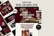 Luxury Wix Website Template Coaches, a Wix Template by AdvertFox (Thumbnail 1 of 10)