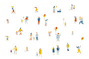 400+ Set of flat vector people, a Person Illustration by Vector_Art (Thumbnail 18 of 24)