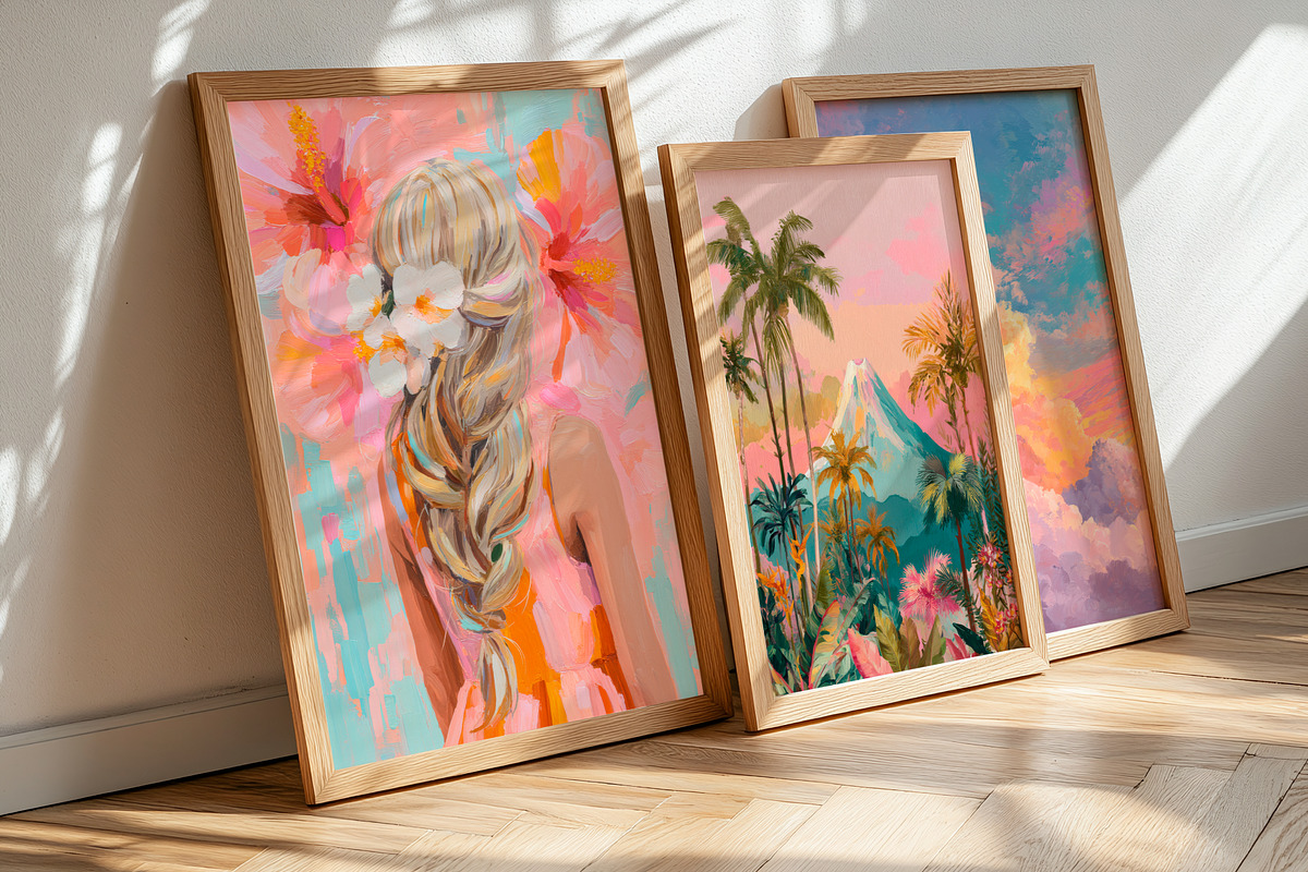 112 Tropical Prints Gallery, a Background Graphic by Feelsoul (Photo 5 of 14)