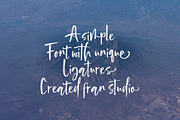 Angler Fish, a Script Font by Franstudio (Thumbnail 4 of 5)