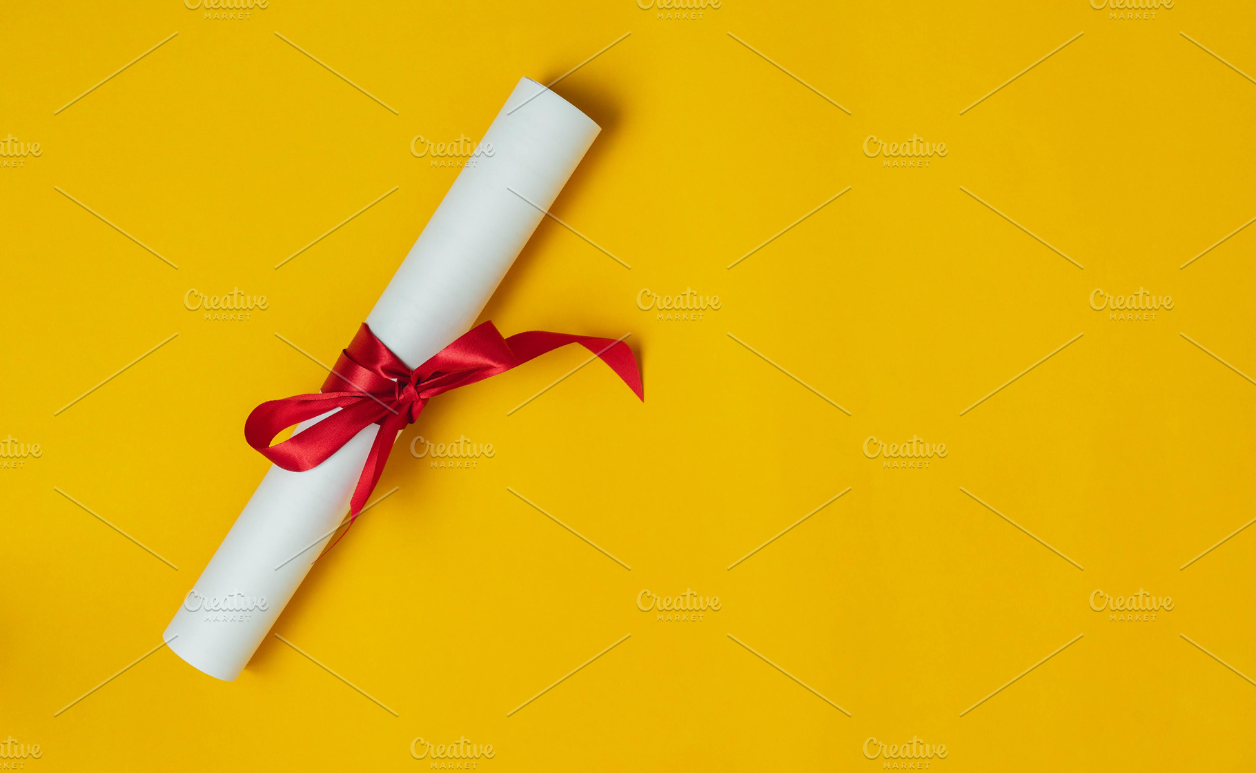 Top view graduation background containing single, award, and certificate, a School & Education Photo by OSABEE TOP VIEW