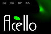 Acello – Geometric Sans Serif, a Sans Serif Font by Craft Supply Co. (Thumbnail 1 of 8)