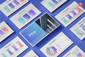 Pillar Infographics PowerPoint