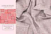 Linear Maze Prints & Patterns, a Pattern Graphic by GND ART STUDIO (Thumbnail 3 of 8)