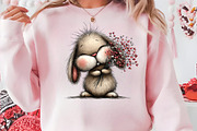 Floral Animals Clipart PNG Bundle, a Seasonal Illustration by CreationArt (Thumbnail 4 of 5)