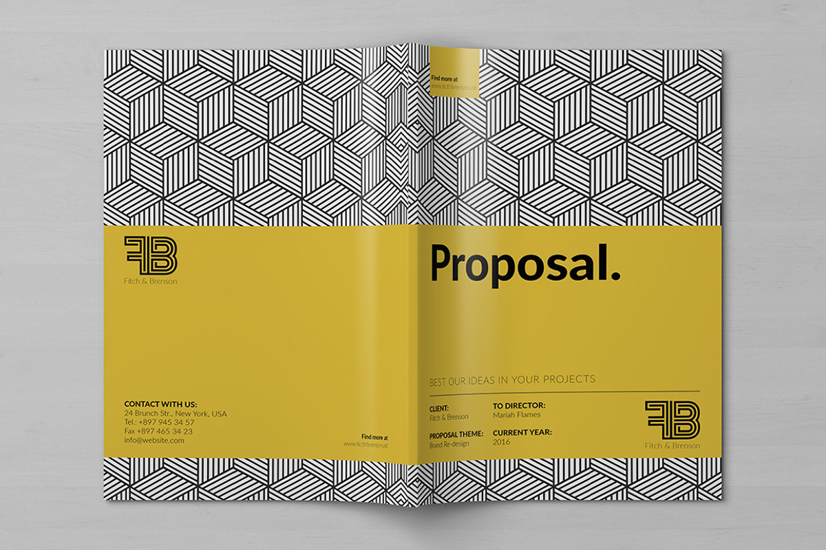 Creative Brochure (Proposal), a Brochure Template by Kovalski (Photo 9 of 11)