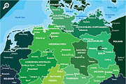 Map Germany, an Education Illustration by MaximGertsen (Thumbnail 4 of 5)