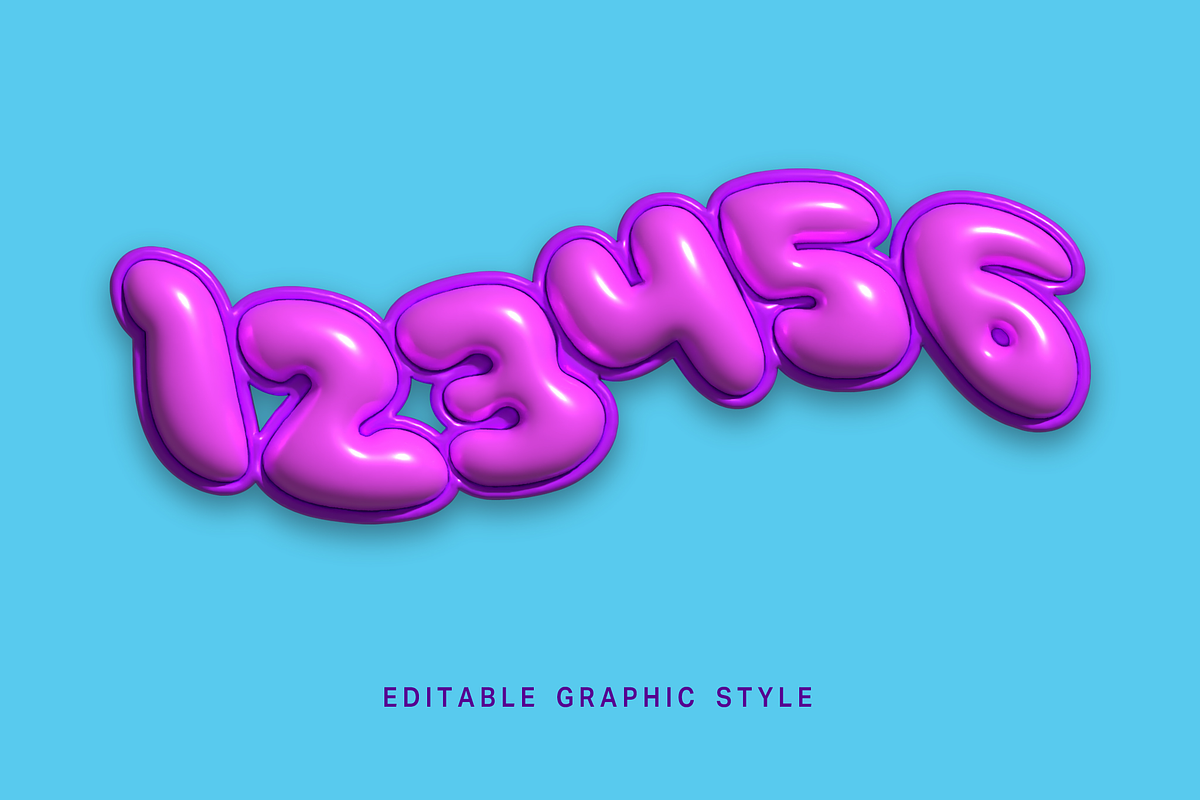 Twisted Balloon Text Effect preview 2
