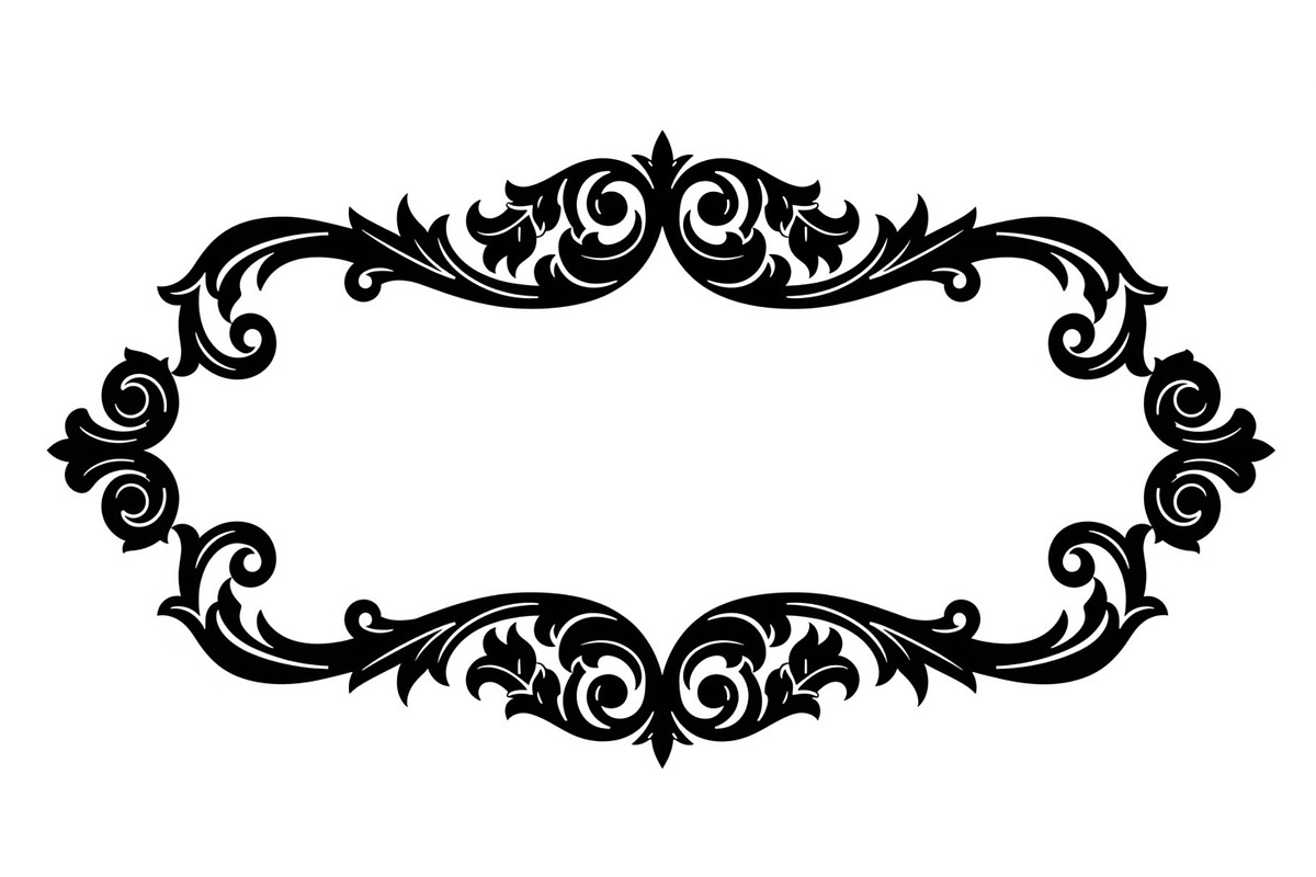 Vintage Ornament Frame Vector Bundle, an Illustration by Creativeshirt (Photo 5 of 51)